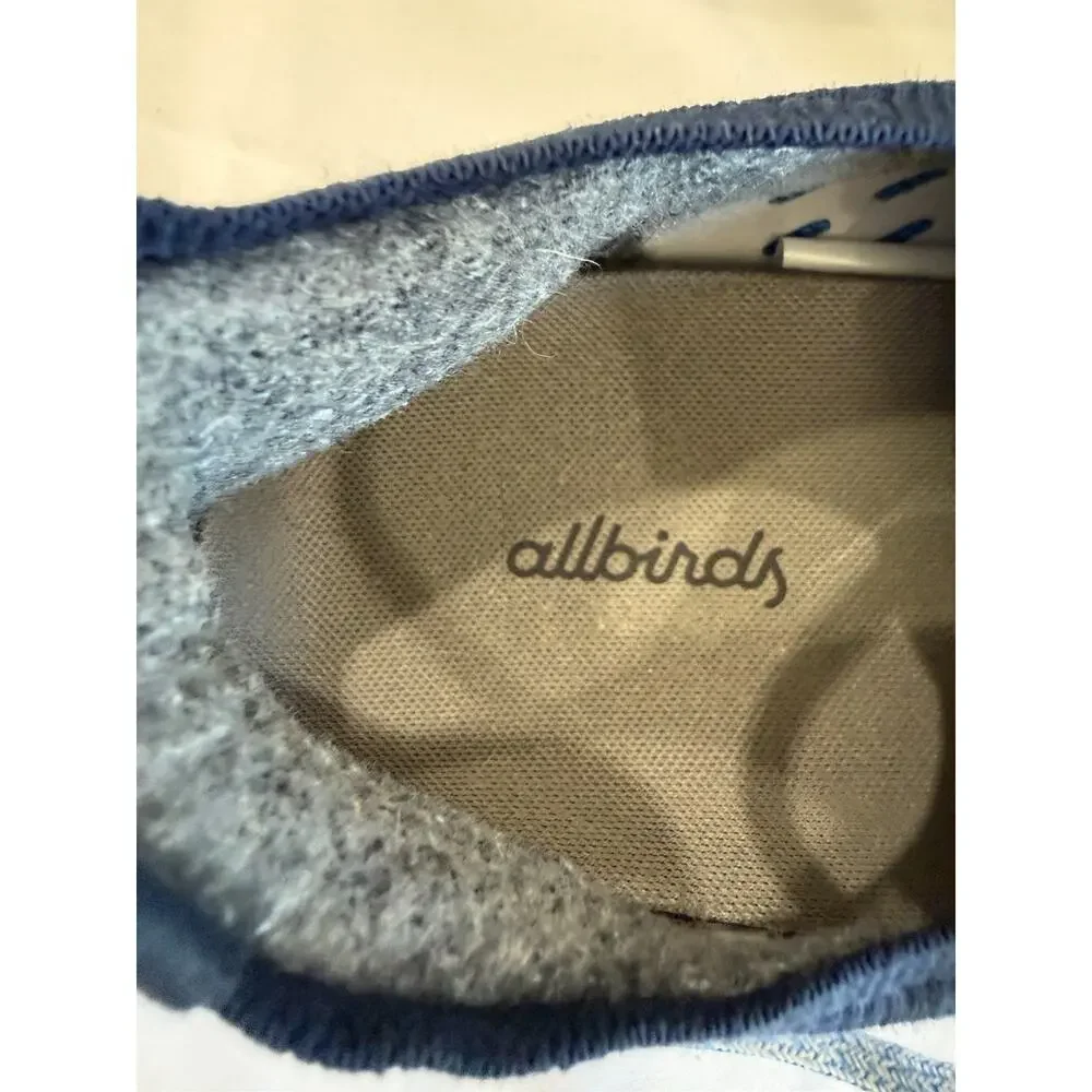 Allbirds Tree Dasher Blue Running Sneakers Womens size 10